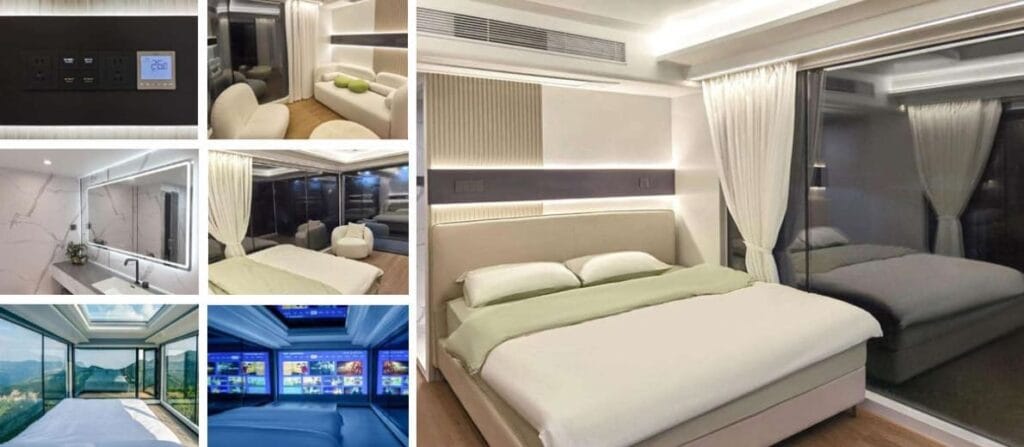 Space capsule Houses