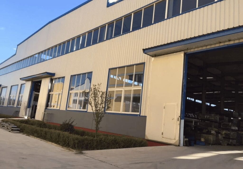 Prefab steel structure warehouse with durable metal frame, large storage capacity, and cost-effective design for industrial and commercial use.