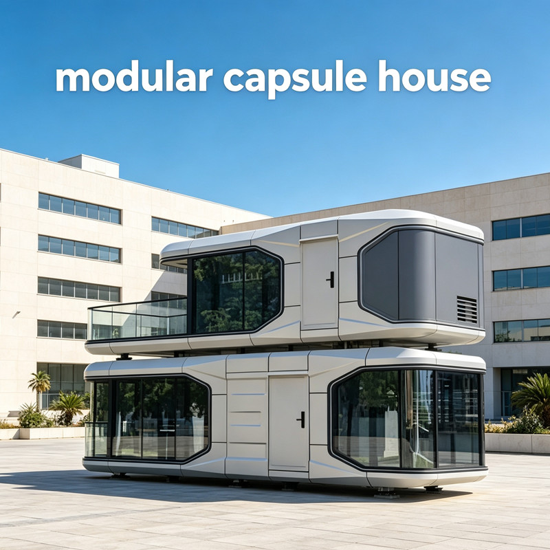 Modular capsule house